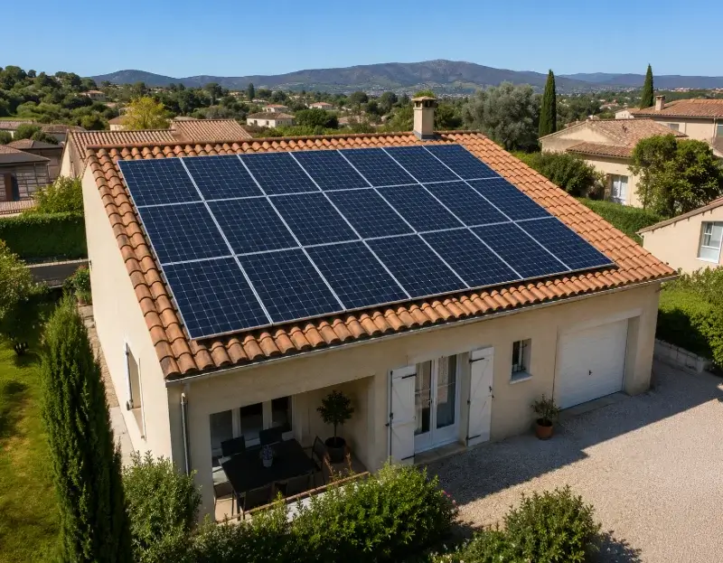 Prime à l'autoconsommation panneaux solaires Maillé — aide financière de l'État